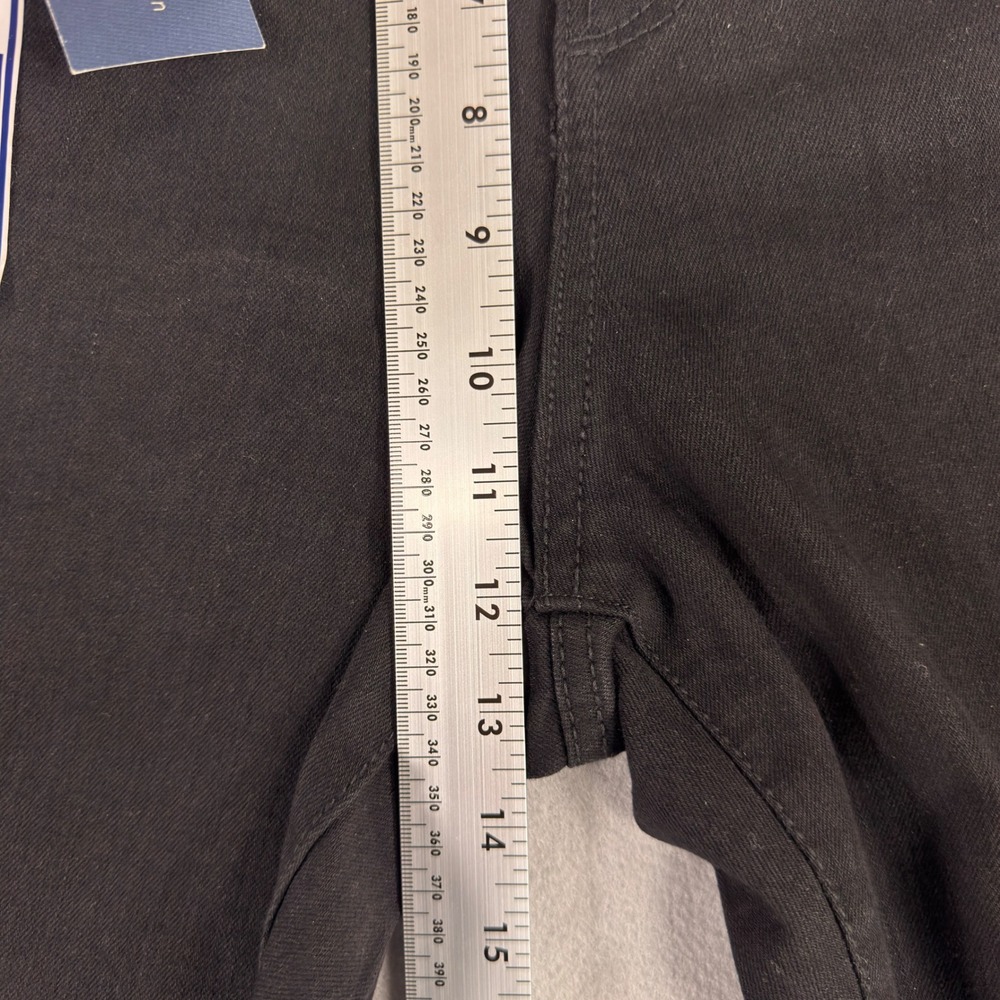 Bandolino Mandie Straight Leg Jeans Saturated Black 20WS Short Flawless Stretch - Picture 10 of 12